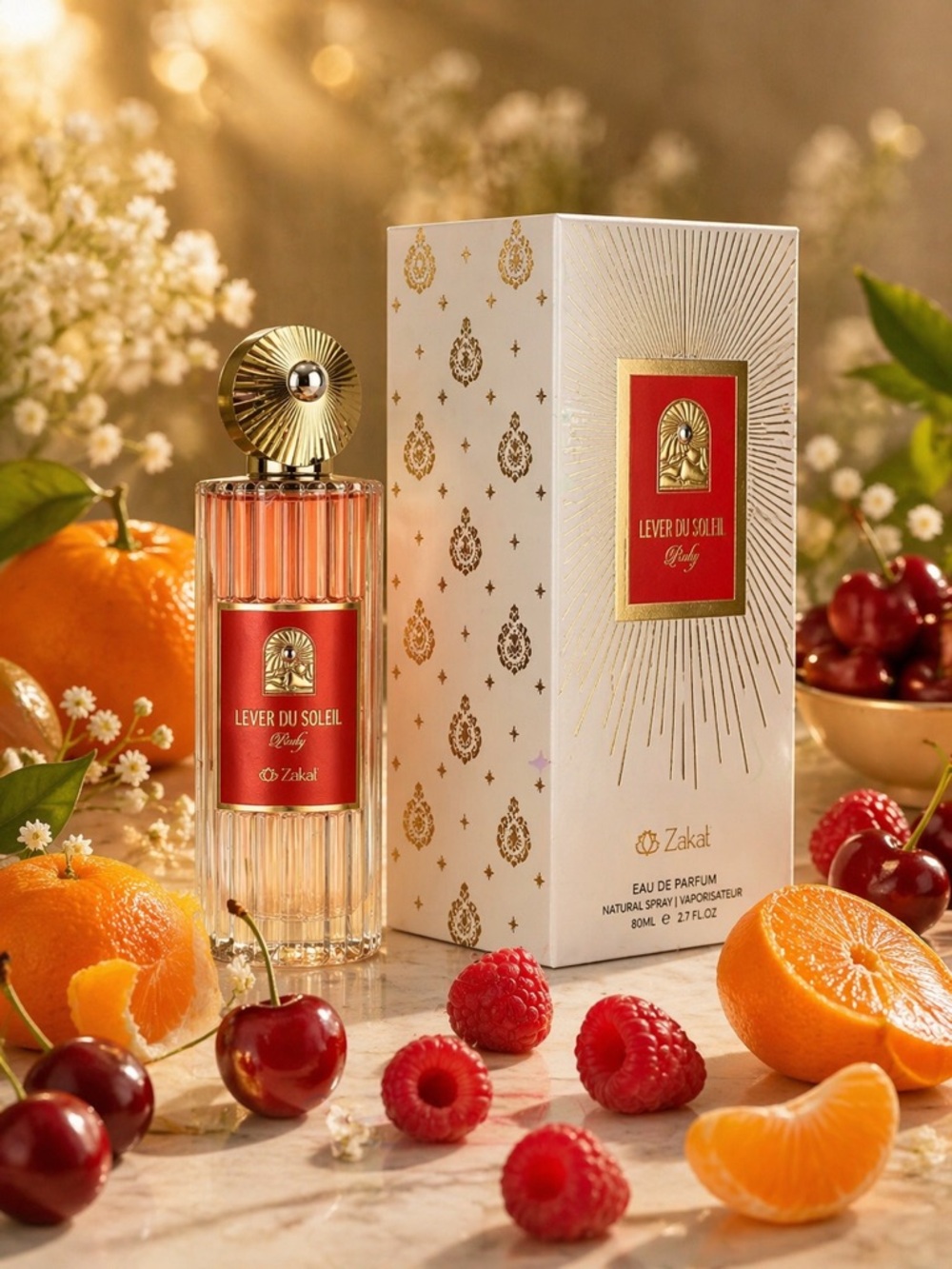 Lever Du Soleil Ruby Eau De Parfum 80ml 2.7 FL OZ NIB